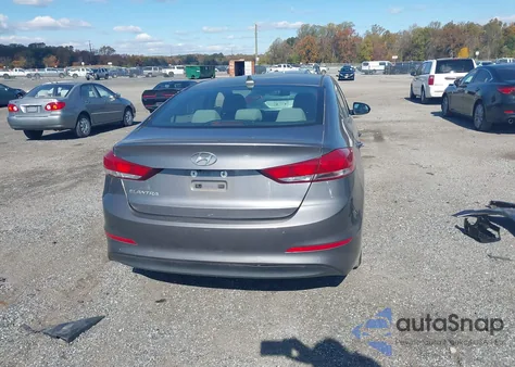 2018 Hyundai Elantra Sel из США, поврежденный, VIN 5NPD84LF7JH334144